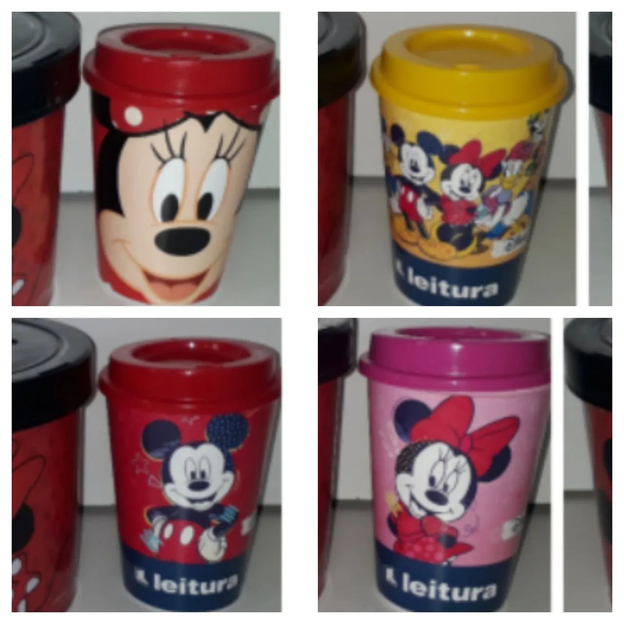 Kit Mickey e Minie c 1Pipoqueira p Micro-Ondas, 3potes, 4imas, 1copo  Avon - Foto 6