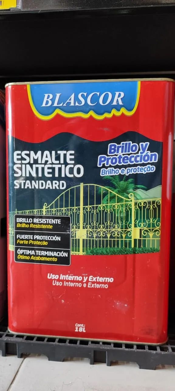 TINTA ESMALTE PARA MADEIRA E FERRO 18L