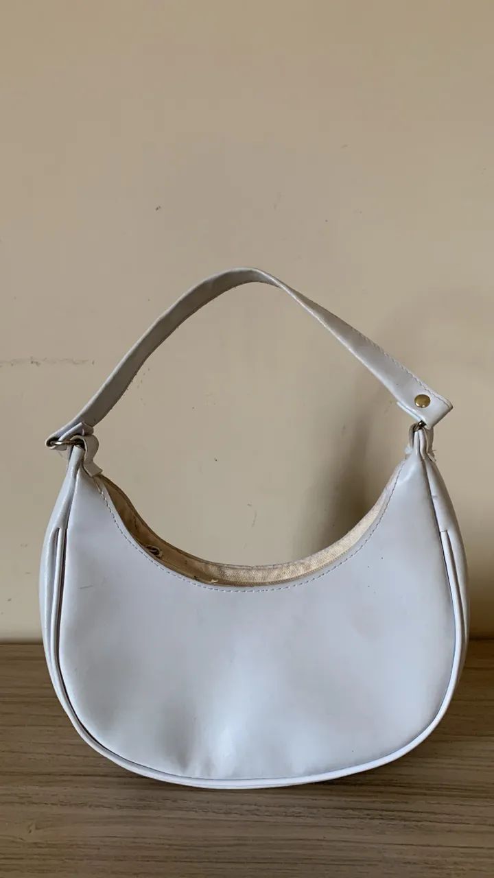 bolsa de ombro branca  - Foto 2
