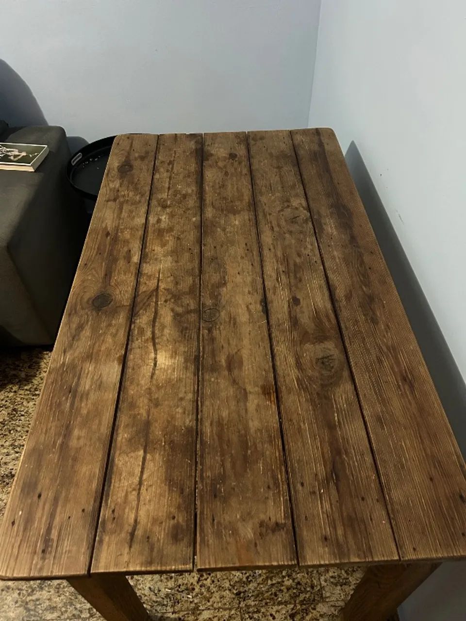 Mesa de madeira retangular  - Foto 2