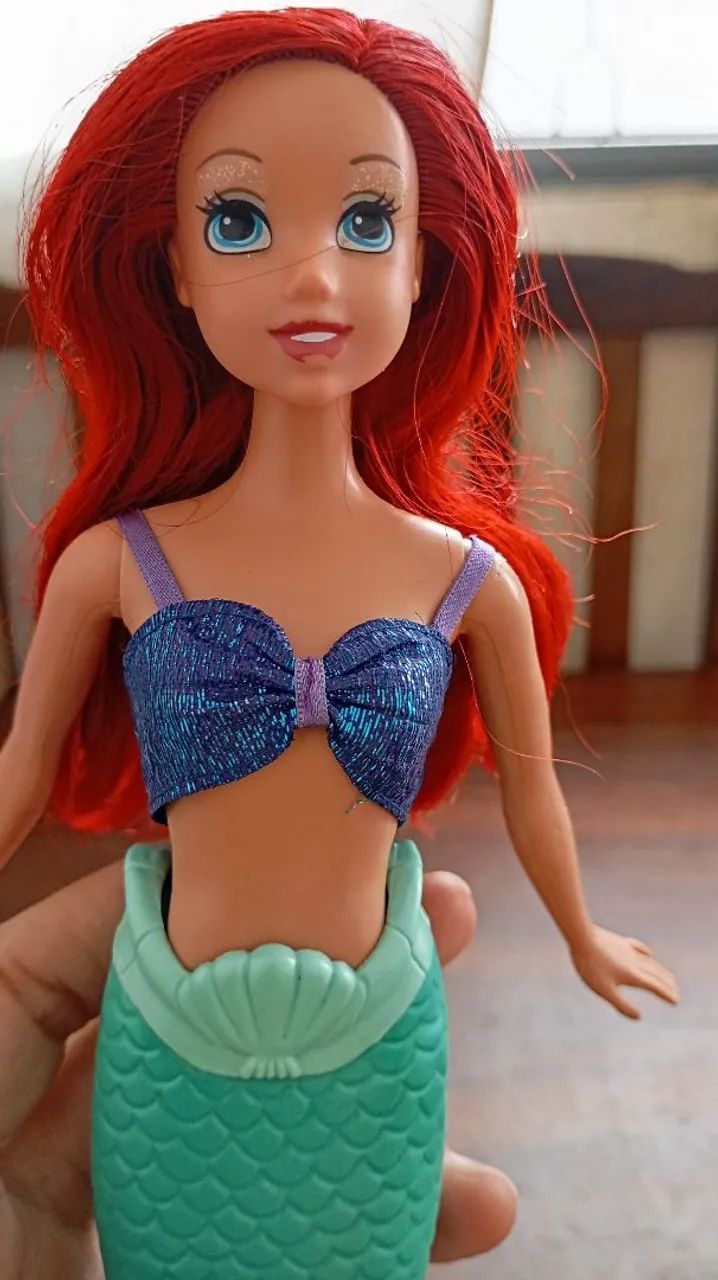 Boneca Sereia Ariel Disney 2007 - Foto 4