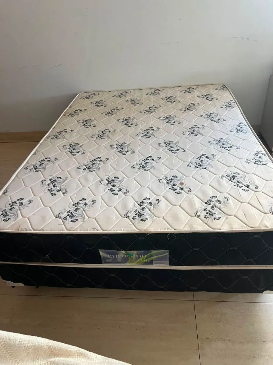 CAMA BOX CASAL ESPUMA SELADA - FAÇO ENTREGA. - Foto 4