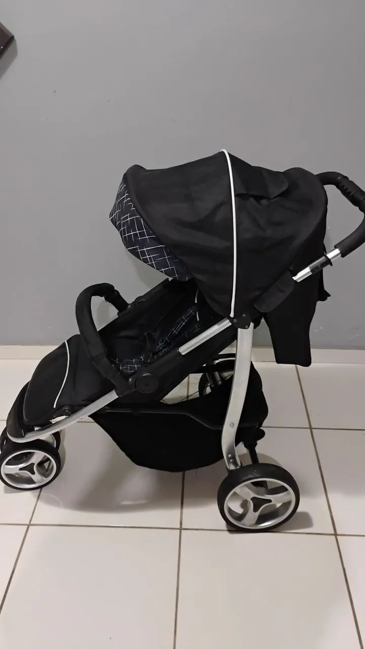Carrinho de bebê em alumínio  - Foto 3