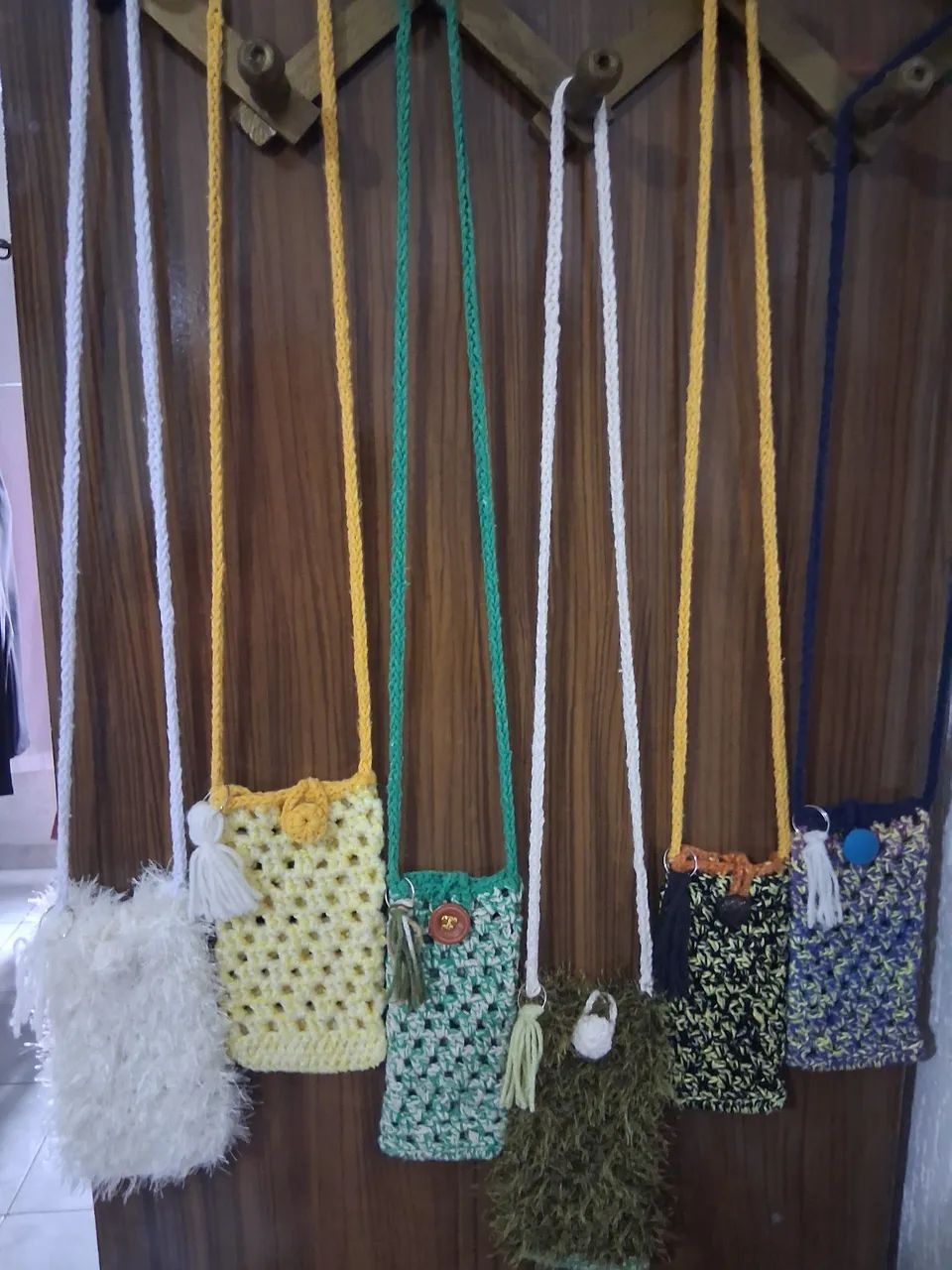Bolsas croche para celular  - Foto 3