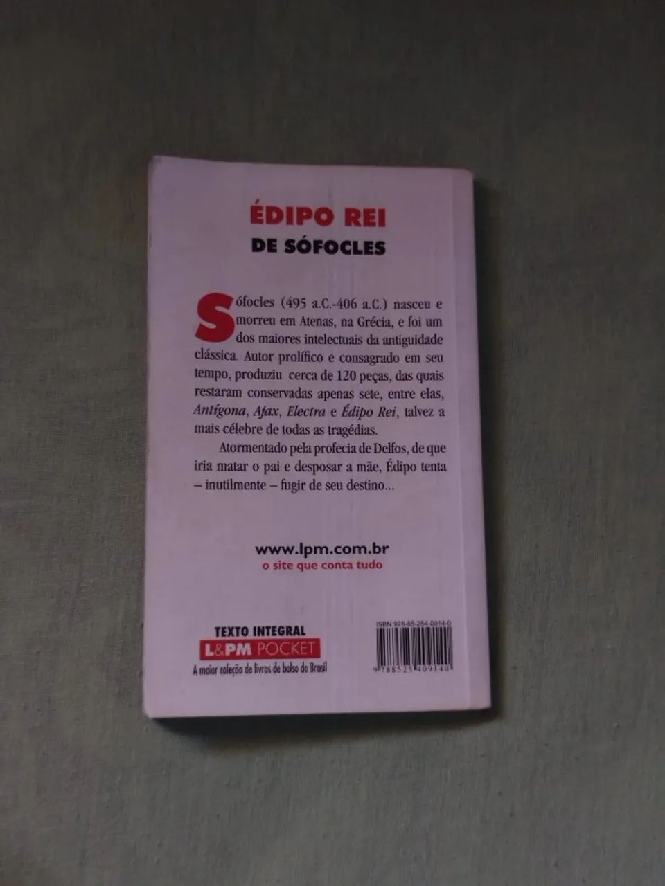 Livro Édipo Rei Sófocles - Foto 2