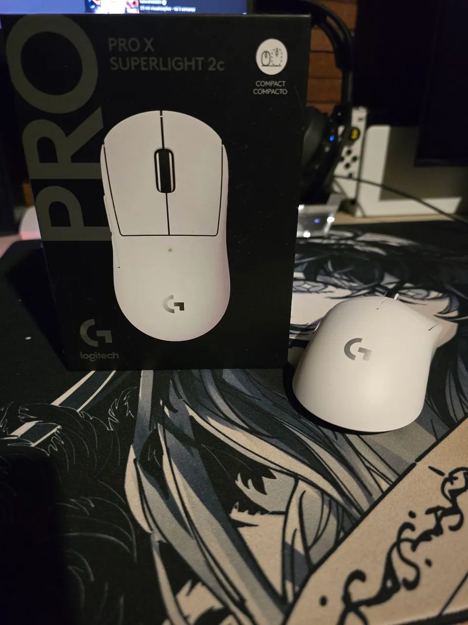 Logitech G PRO Superlight 2c (compacto)416602654434938880