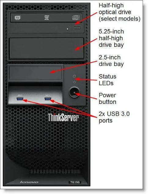 Servidor Lenovo ThinkServer TS150 - Xeon E3 | 8GB RAM | RAID - Foto 4