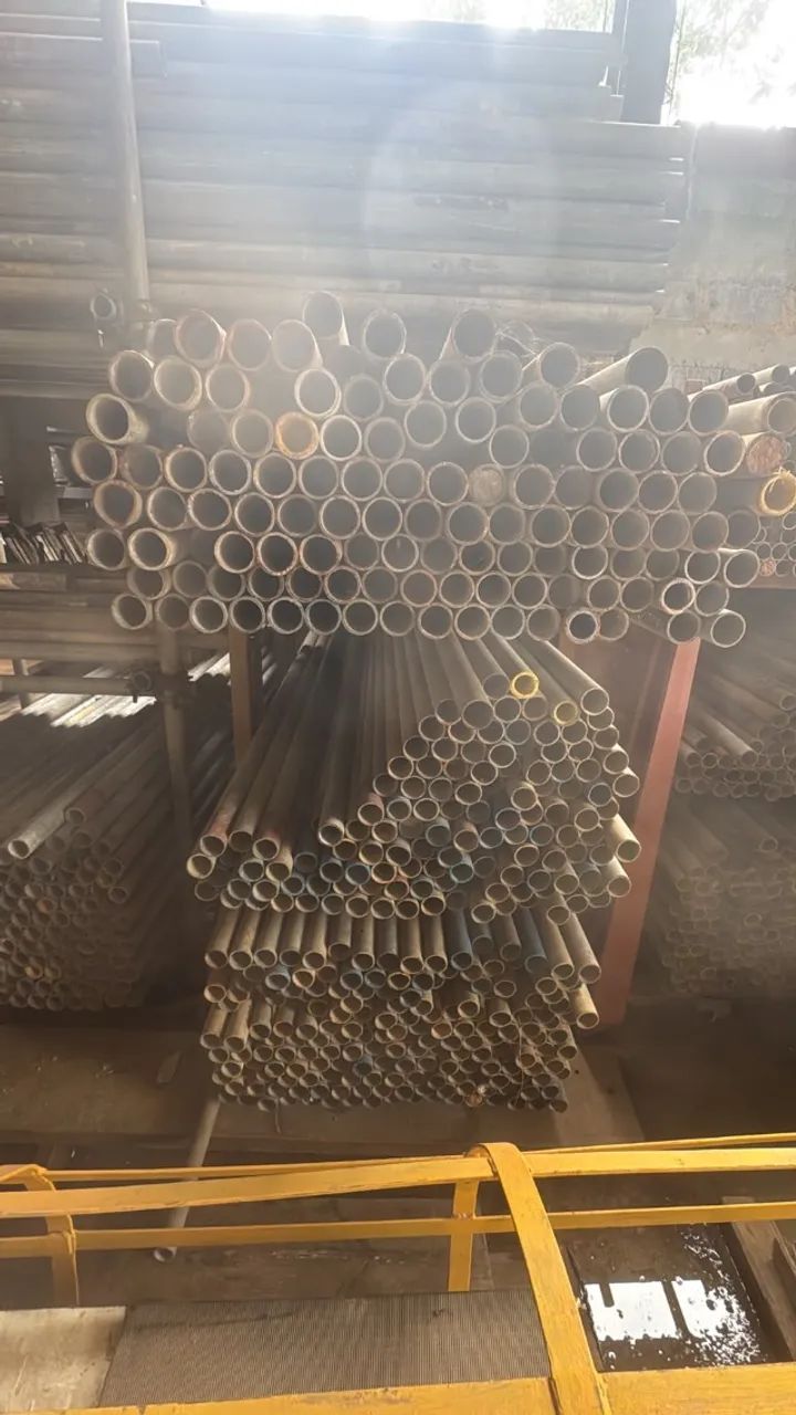 Tubo Roll - para andaime + Abraçadeiras
