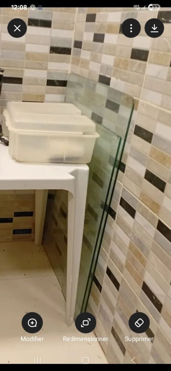 Mesa plástica branca + 10 cadeiras plásticas brancas - R$ 380 - Foto 4
