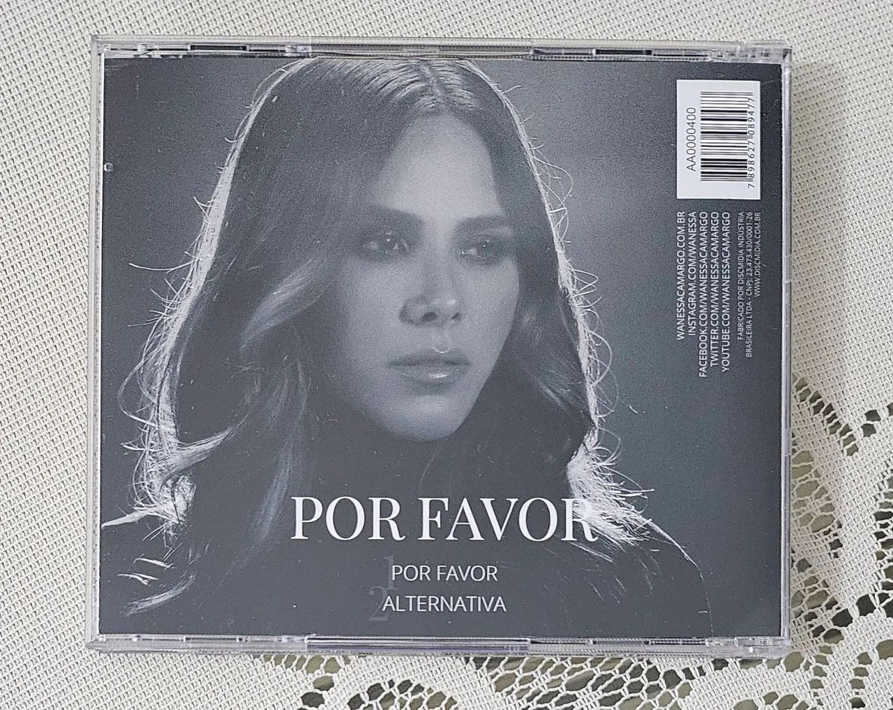 CD Wanessa Camargo - Por Favor - single raro - Foto 2