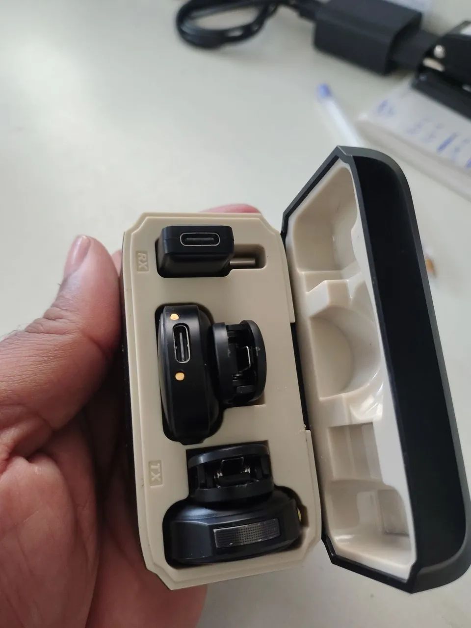 Microfone de lapela - Foto 4