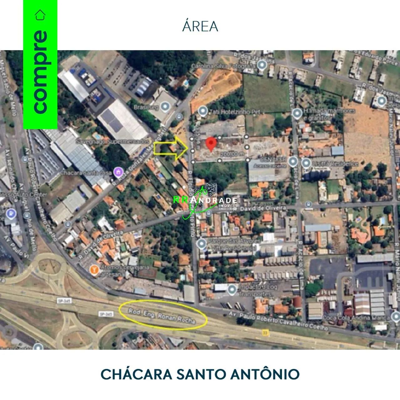 Área na Chácara Santo Antônio - Foto 3