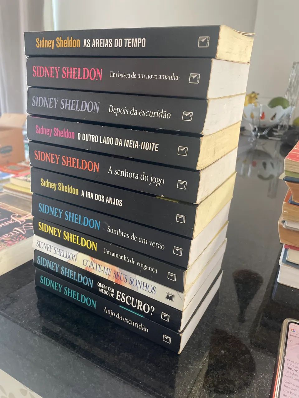 Sidney Sheldon  - vários títulos  - Foto 2
