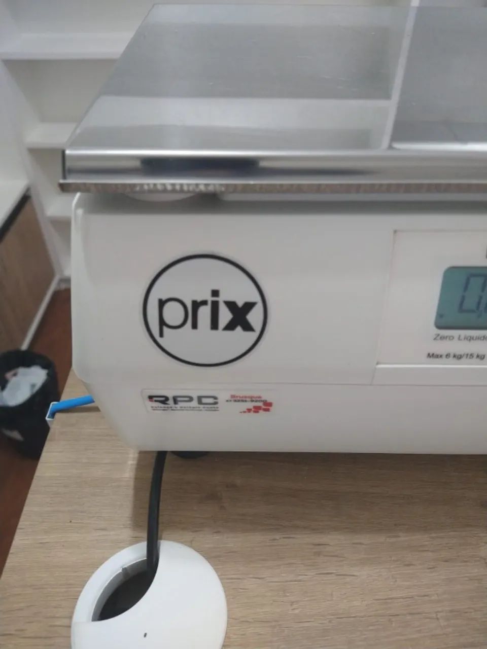 Balança TOLEDO - PRIX MAX UNO IV/I - 15KG - BRANCA - estado de nova! - Foto 4