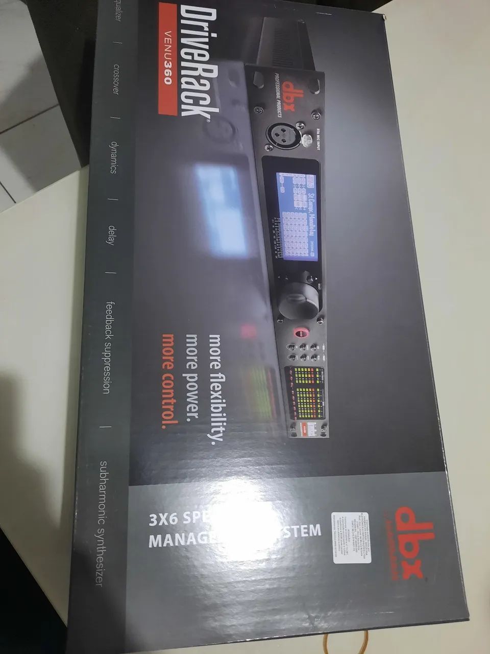 Processador dbx Vênus 360 jbl profissional 