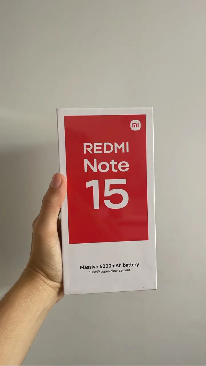 Redmi note 15 lacrado