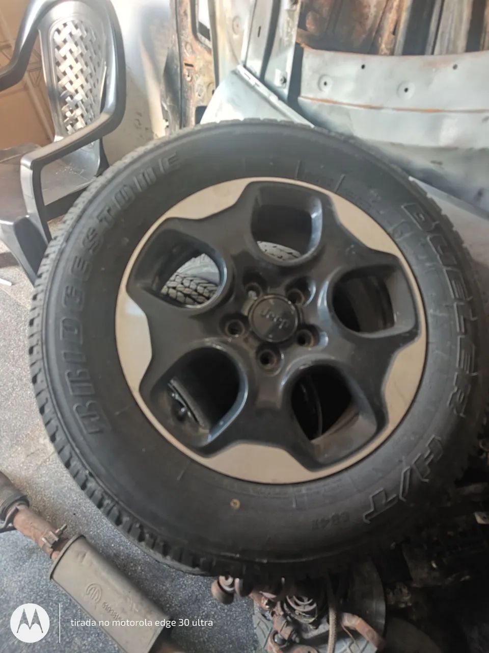 Tenho jeep Renegade 2020 flex tenho motor câmbio suspensão rodas trazeira suporte toda lat - Foto 6