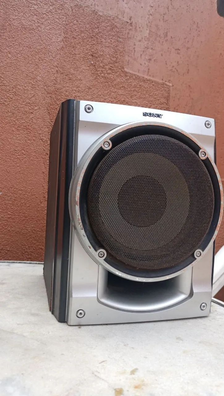 Subwoofer Sony Mhc Rg475 Prateado - Foto 3