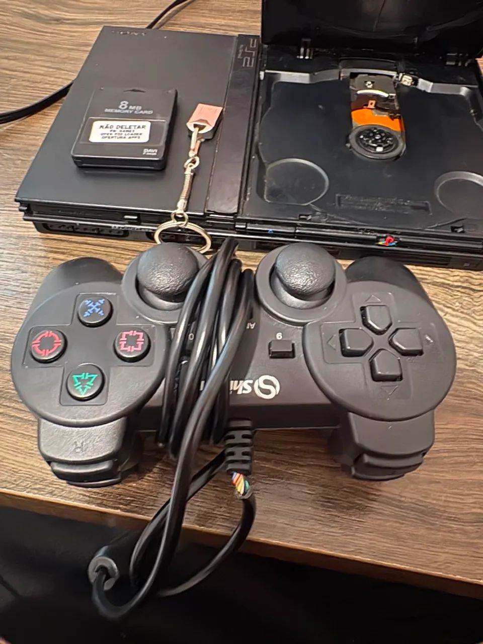 Ps2 completo (memory card com jogos)