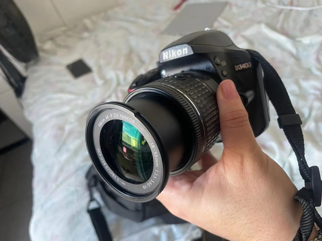 Câmera Nikon D3400 - Usada - Foto 5