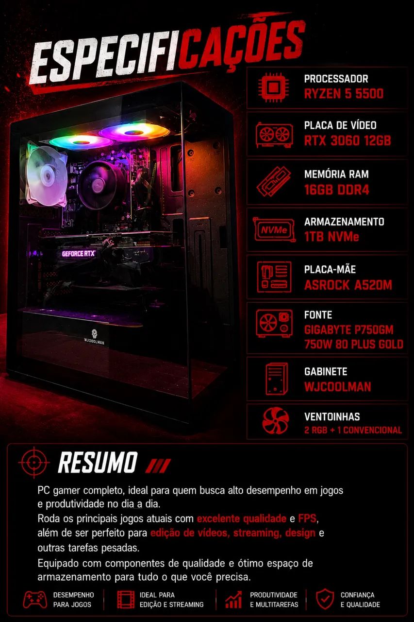 Computador gamer   - Foto 4