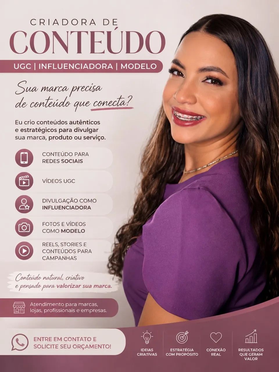 Criadora de conteúdo 