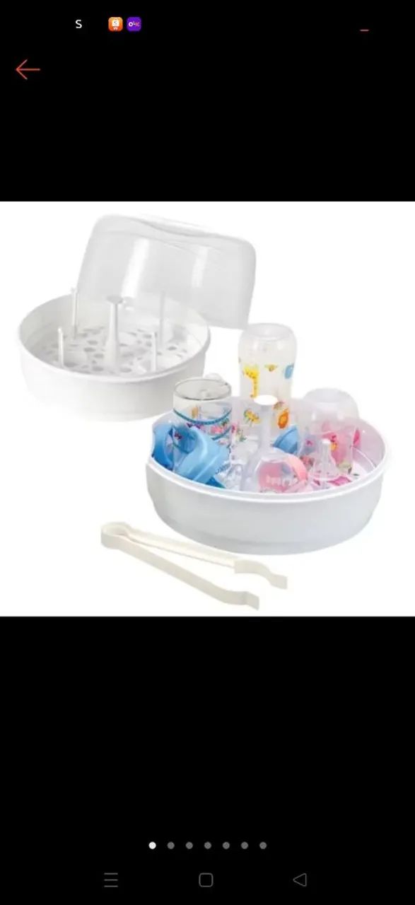 Esterilizador de microondas para mamadeira neopan - Foto 3