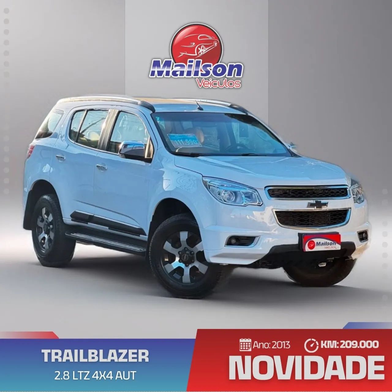 Chevrolet Trailblazer LTZ 2.8 Ctdi Diesel Aut. 2013