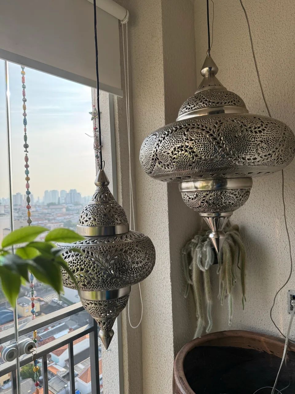 Lustre turco - 2 peças 