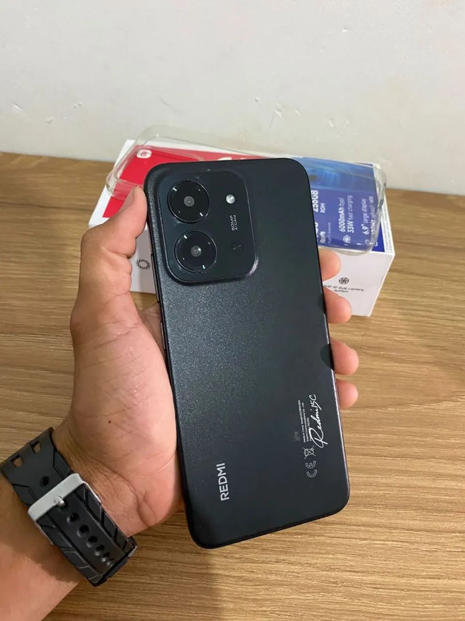 Celular Redimi 15C 256GB - NOVO - Completo  - Foto 3