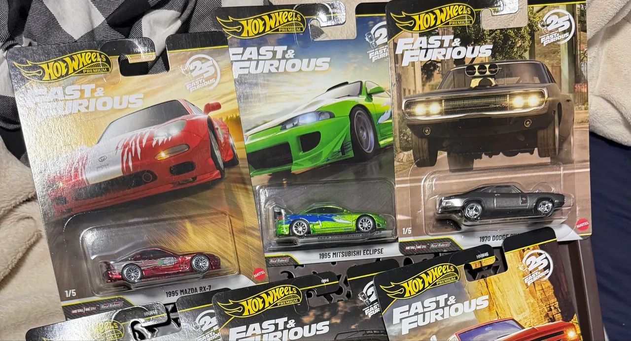 Hotwheels Fast Furious - Pack Chase 