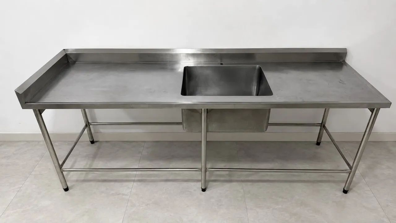 Pia em inox 304