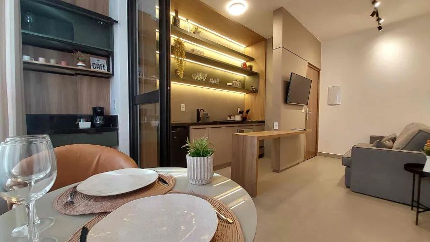 Studio Live Connect ZP com Renda Ativa (Airbnb) 1 quarto 3 min UFU