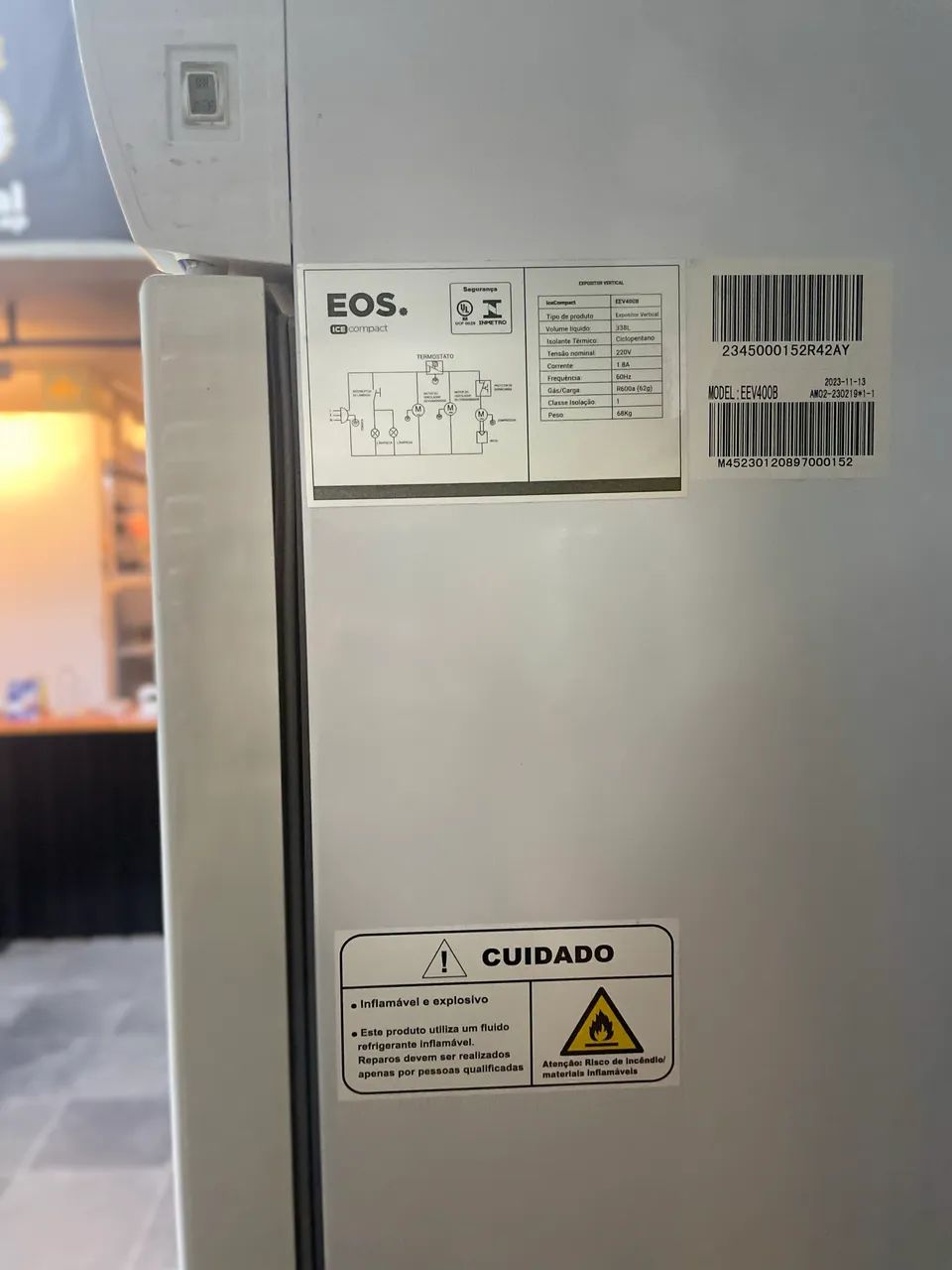 Refrigerador expositor EOS 338L - Foto 4