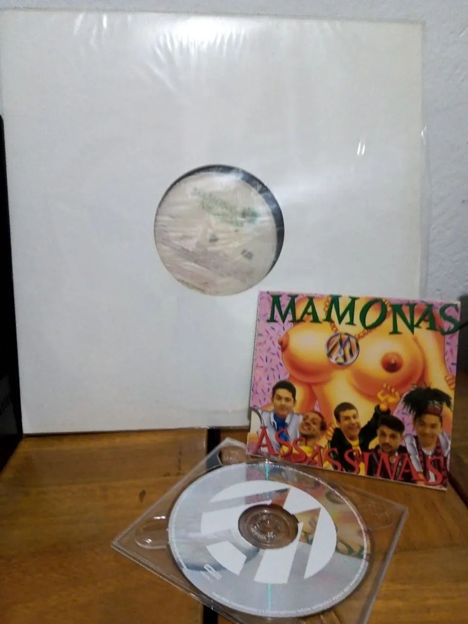 Cd + LP Mamonas Assassinas 