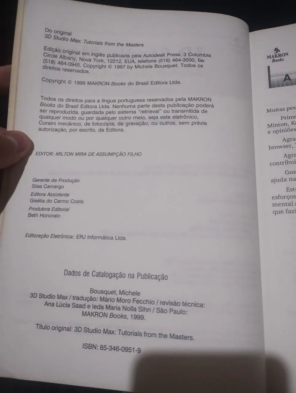 Livro 3D Studio Max Tutorial Dos Mestres Michele Bousquet 1999 Contém Disco  - Foto 4
