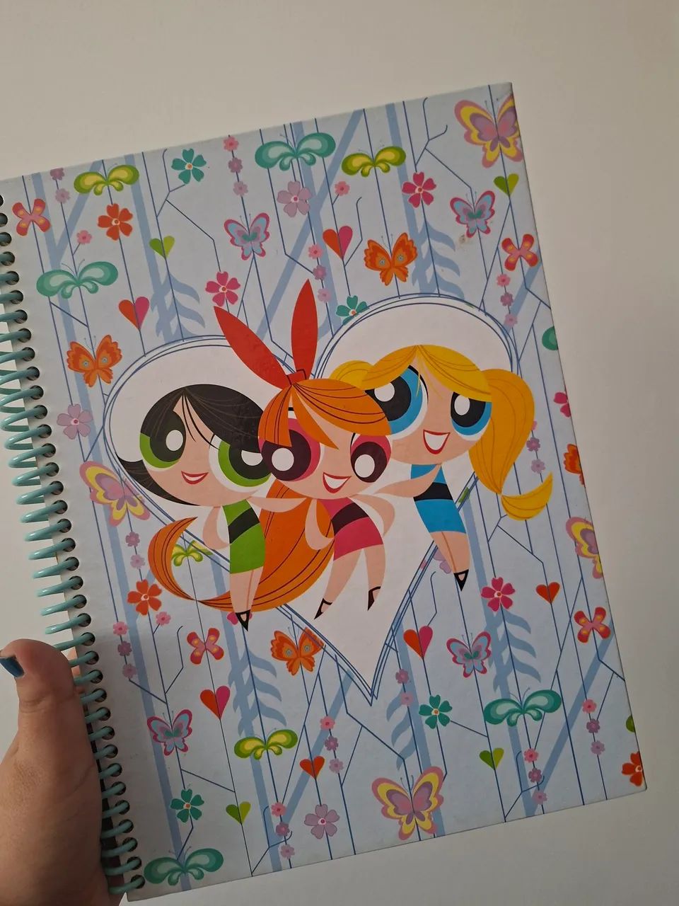 Caderno Anos 2000 meninas super poderosas 