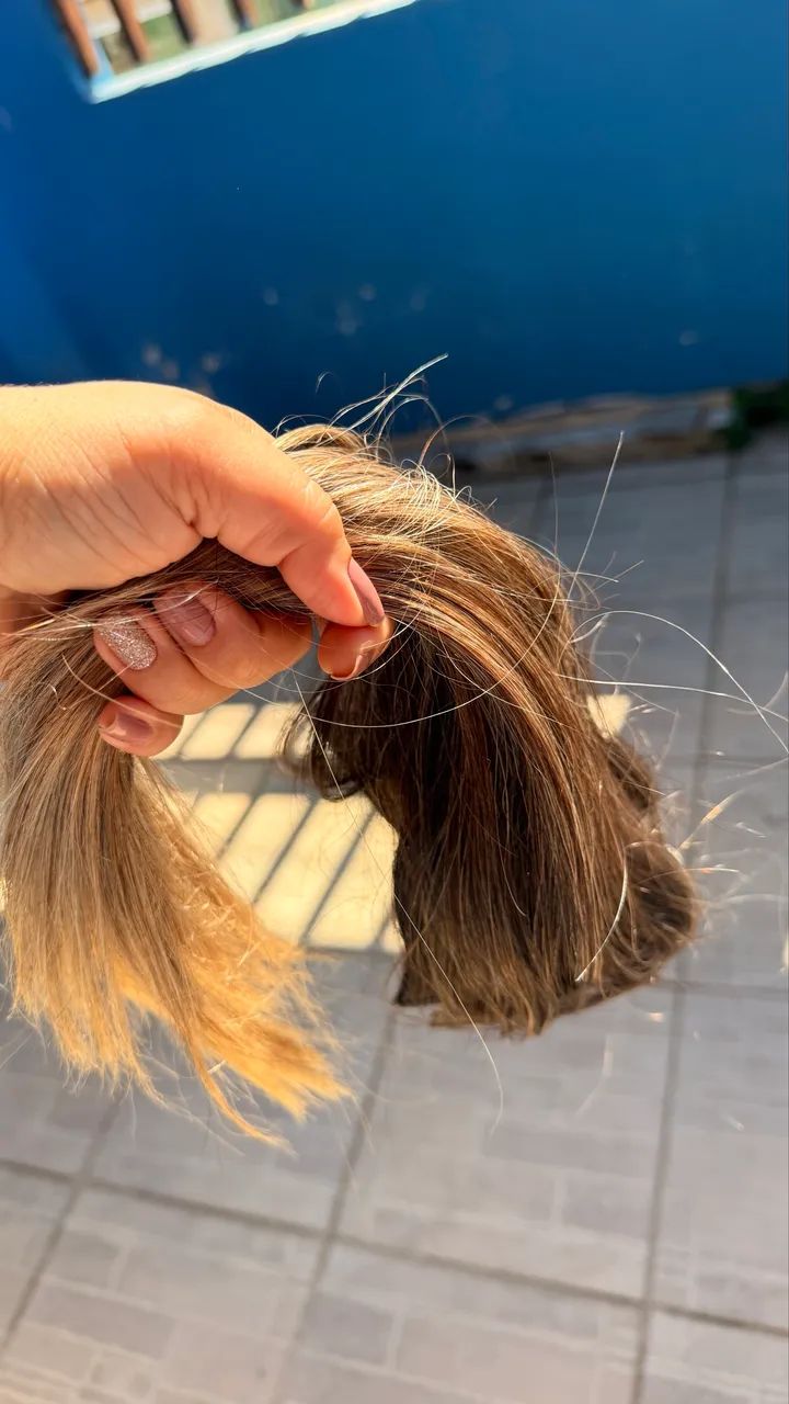 Cabelo brasileiro 100 gramas  - Foto 2