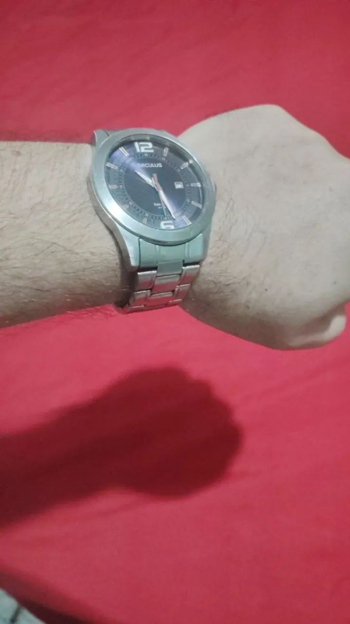 Relógio seculus long life 