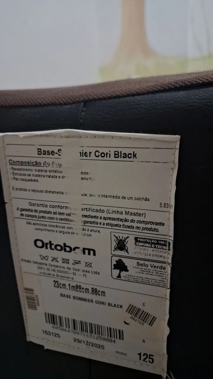 Cama box solteiro ortobom  - Foto 2