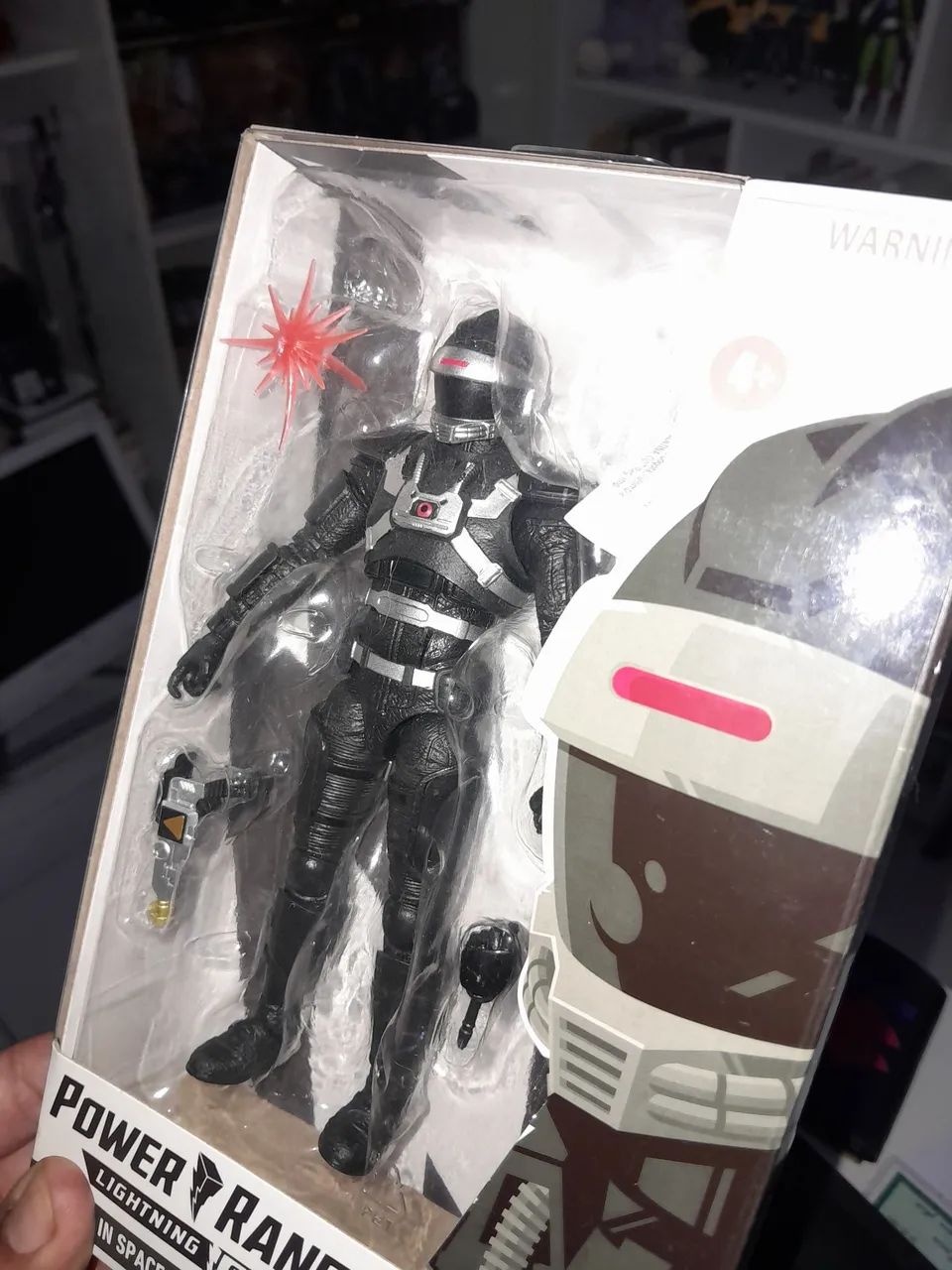 Power Rangers Lighting Collection Phantom Ranger  - Foto 5