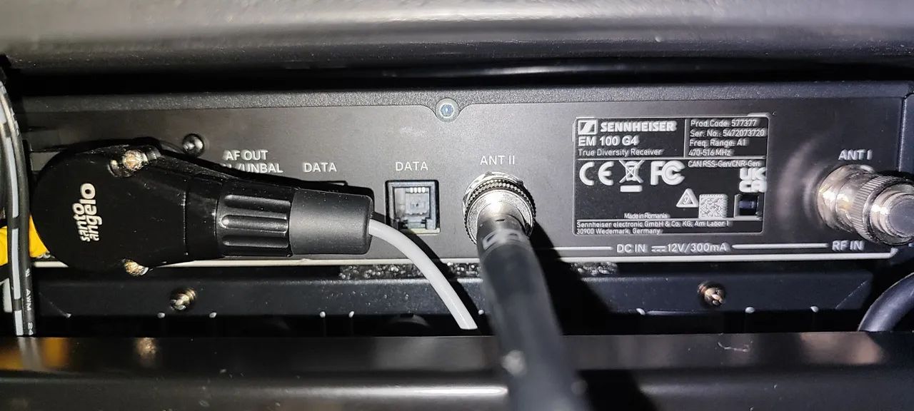 Microfone Sem Fio Sennheiser Ew 100 G4 - Foto 4