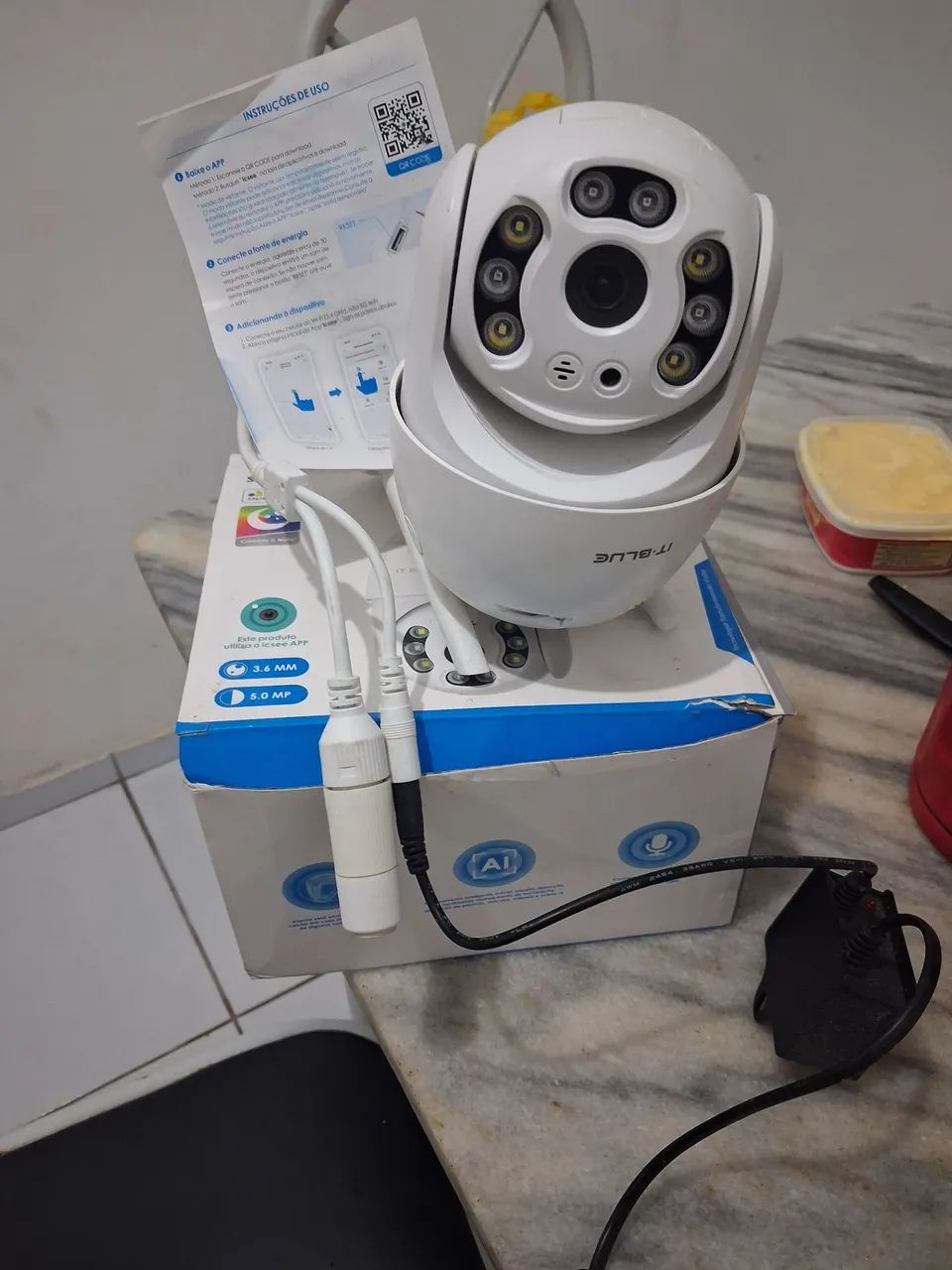 Câmera inteligente Wi-Fi  - Foto 3