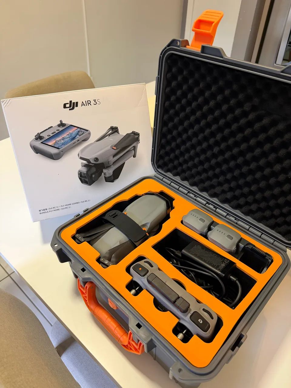 Drone Dji Air 3s fly more combo com tela