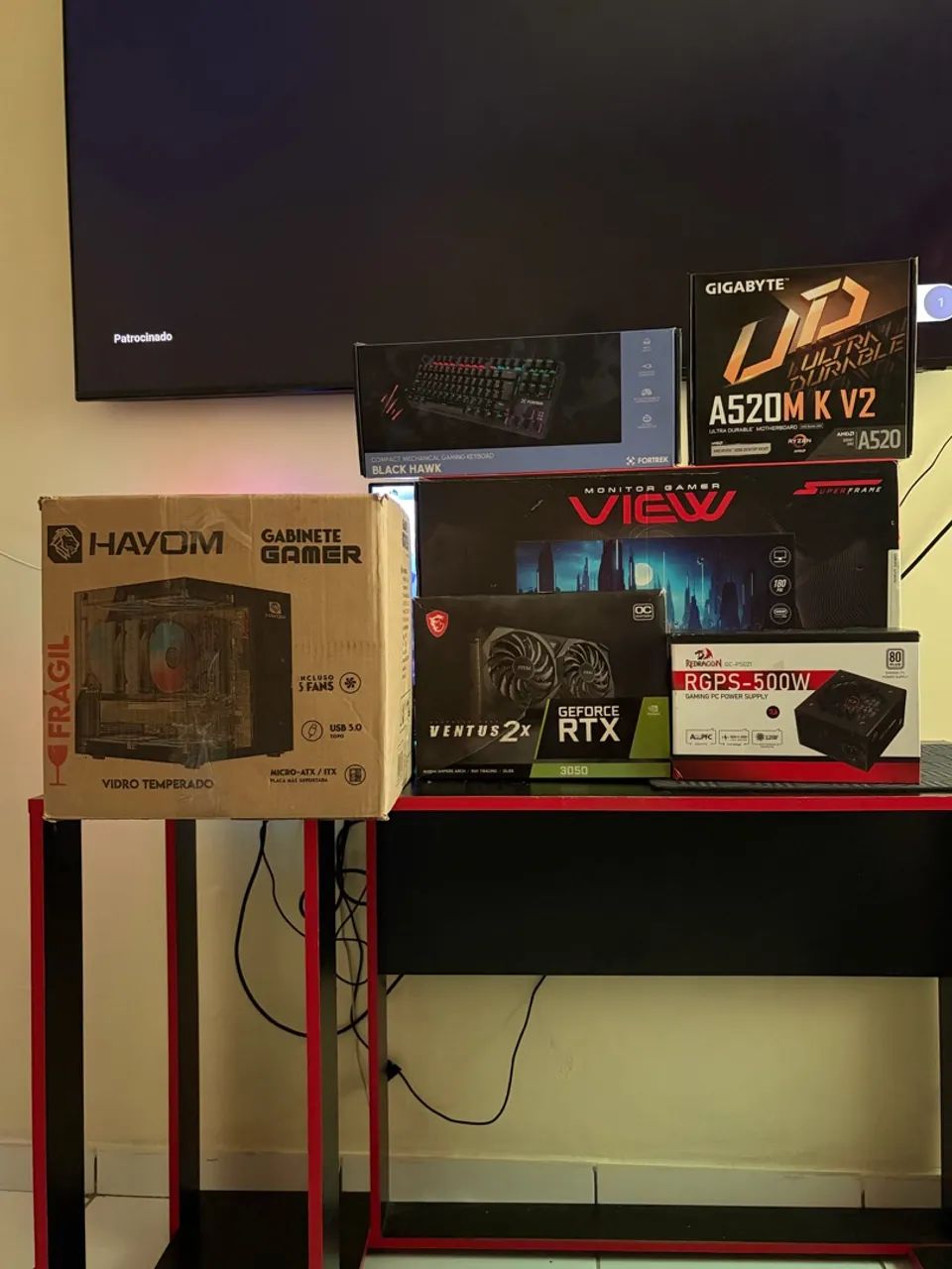 Pc Gamer Completo Ryze 5500 - Foto 3