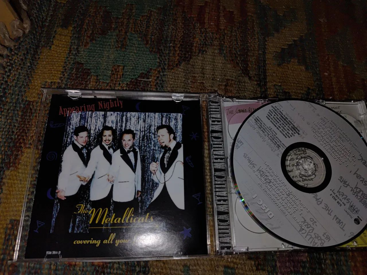 Cd metallica - garage inc - (des-lacrado) - Foto 2