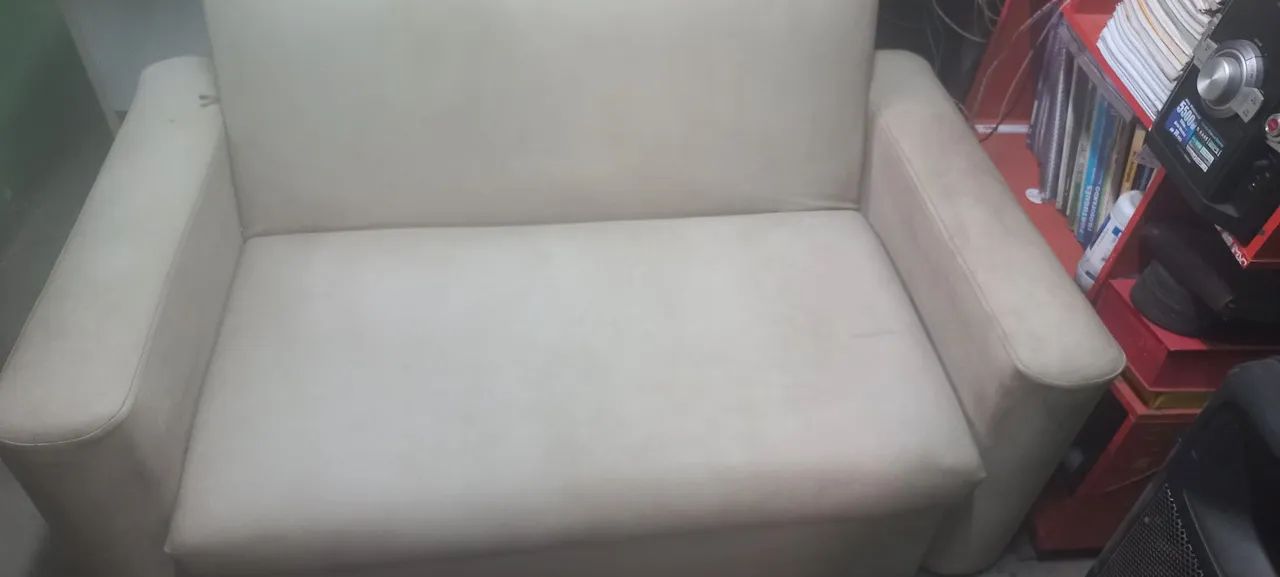 Sofa cama retrátil com bau  - Foto 4