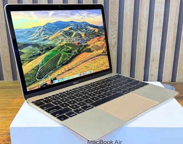 MacBook A1534 2017 Gold 12 Pol Mem 16gb SSD 512 Impecável - Foto 2