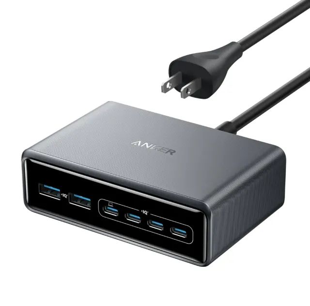 Estação De Carregamento Anker Prime 200w Gan De 6 Portas - Foto 2
