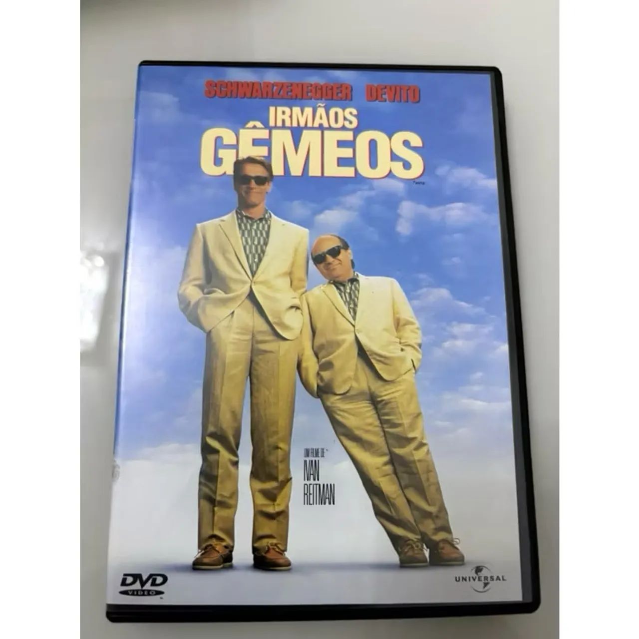 Dvd Irmãos Gêmeos (1988) - Schwarzenegger, Danny DeVito - Original Usado